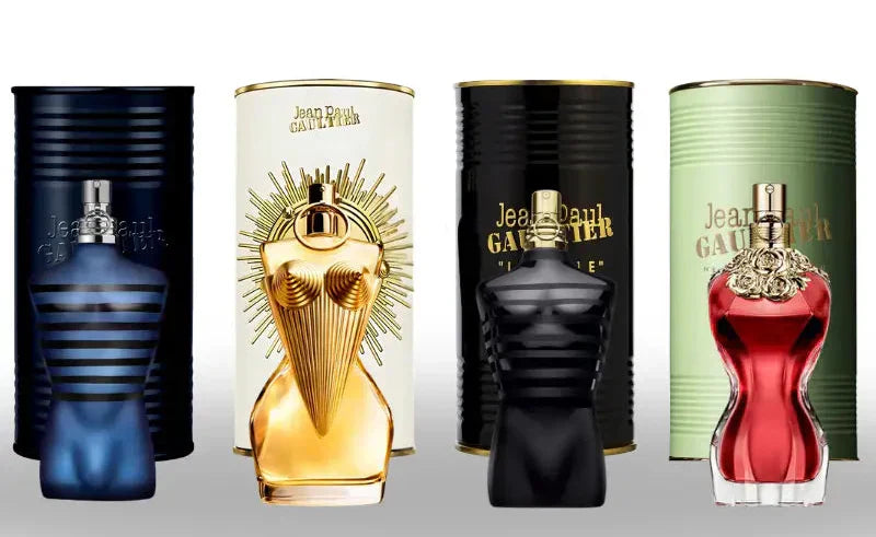 Set mit 4 Parfums | Le Male Le Parfum, Divine, Ultra Male, La Belle