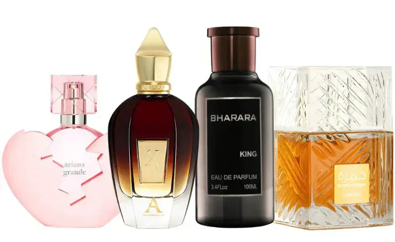Set mit 4 Parfums | Thank u Next, King, Alexandria 2, Khamrah