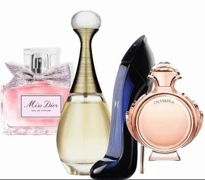 Set mit 4 Parfums | Miss Dior + J'adore + Good Girl + Olympéa – 100 ml